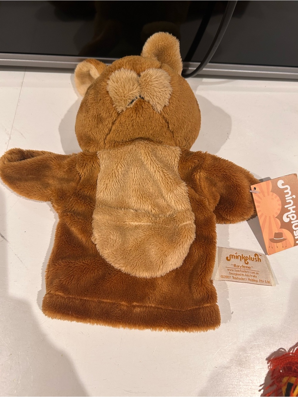 Minkplush raylene kangaroo puppet
